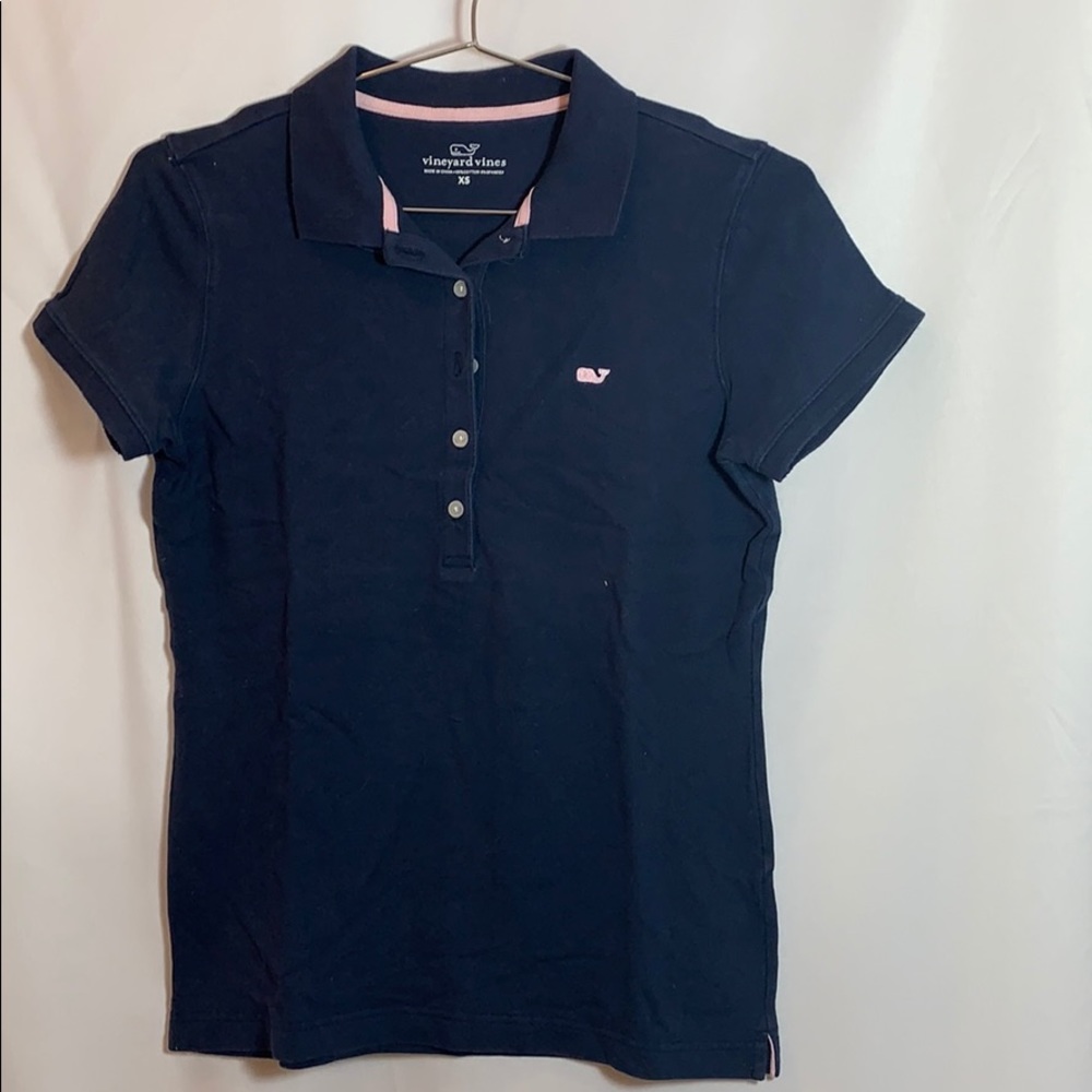 Vineyard Vines Women's Polo Navy